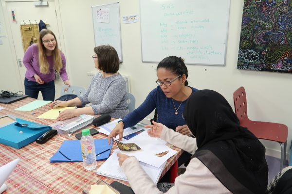 International Women's Week: English for Life class arrange an exhibition - 'Her Story and Heritage'